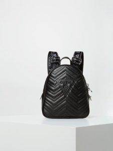 Guess Zana Quilted-Look Logo Backpack