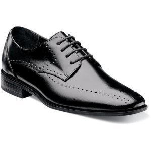 Boys Atwell Stacy Adams Boy's Atwell Plain Toe Leather Oxford