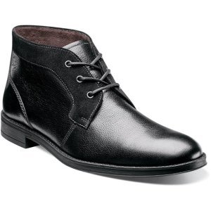 Cagney Stacy Adams Men's Cagney Plain Toe Leather Modern Casual Chukka Boot