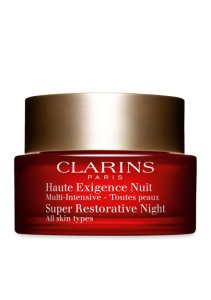 Clarins Super Restorative Night Age Spot Correcting Replenishing Cream For All Skin Types - 50ml