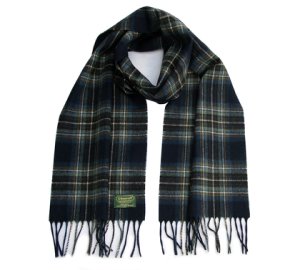 Glencroft 100% Pure New Wool Tartan Scarves - Holyrood