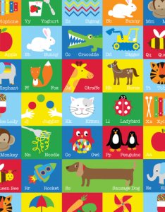Alphabet Wrapping Paper - 1 Sheet