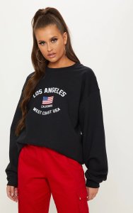 Black Los Angeles Sweater