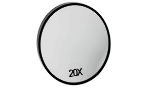 20x Magnifying Beauty Mirror with Suction Cups