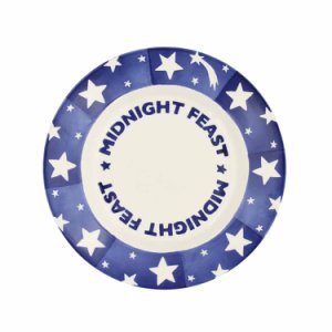 Emma Bridgewater Blue Shooting Star 'Midnight Feast' 8 1/2 Inch Plate