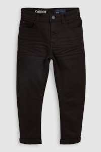 Boys Next Black Carrot Fit Five Pocket Jeans (3-16yrs) -  Black