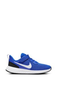 Boys Nike Blue/White Revolution 5 Junior Trainers -  Blue