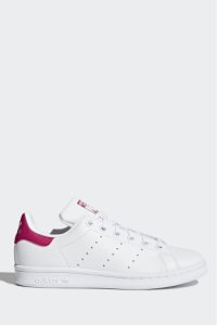 Girls Adidas Originals stan smith trainers -  white