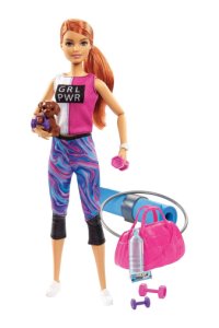 Girls Barbie Themed Athleisure Doll