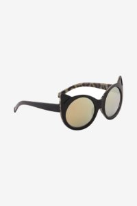 Girls Molo Black Shea Cat Face Sunglasses -  Black