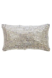 Kylie Square Diamond Cushion -  Silver