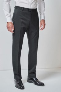 Mens Next Grey Slim Fit Suit: Trousers -  Grey