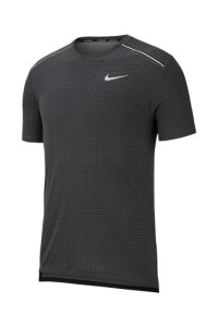 Mens Nike Miler Tech T-Shirt -  Black