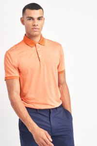 Mens RLX Ralph Lauren Golf Performance Poloshirt -  Orange