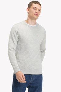 Mens Tommy Jeans Original Sweatshirt -  Grey