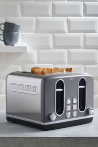 Next 4 Slot Toaster -  Grey