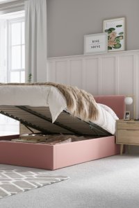 Next Emily Ottoman Storage Bed -  Pink