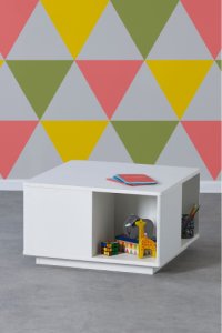 Next Play Storage Table -  White