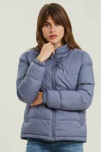 Fat Face - Womens fatface grey sophie padded coat -  grey