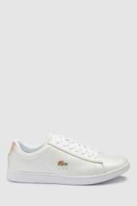 Womens Lacoste Carnaby Evo 119 Trainers -  White