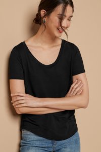 Womens Next Black Essential T-Shirt -  Black