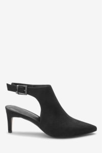Womens Next Black Slingback Shoe Boots -  Black