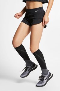 Womens Nike 3 Running Shorts -  Black