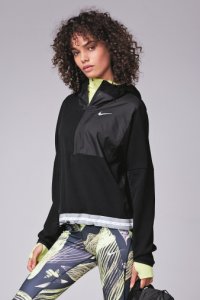 Womens Nike Lightweight Run Jacket -  Black