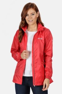 Womens Regatta Corinne IV Waterproof Jacket -  Red