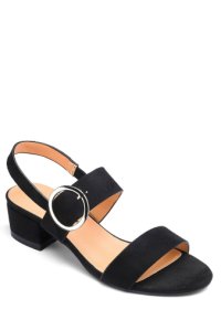 Womens Simply Be Extra Wide Fit Sandals -  Black
