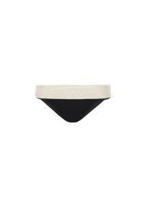 Calzedonia - Grace high-waisted bikini bottom, S, Black, Women