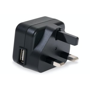 Maplin USB UK AC Power Adapter Input 100-240V Output 5V-1A