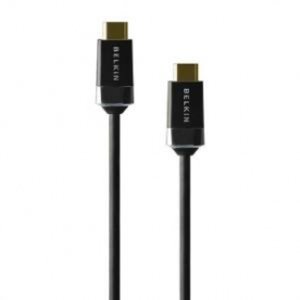 Belkin High Quality NON-Retail HDMI Cable  HIGH SPEED  GOLD 2M