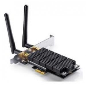 TP-LINK AC1300 T6E 867Mbps (5GHz) 400Mbps (2.4GHz) Wireless Dual Band PCI Express Adaptor (Black)