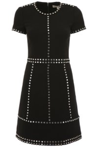 MICHAEL MICHAEL KORS mini dress with studs 0 black