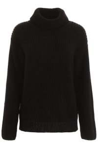RED VALENTINO I HAVE A CRUSH ON YOU PULL XS Black Cotton