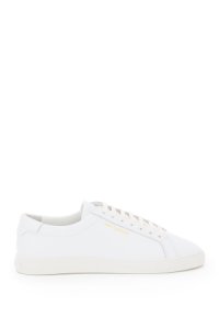 SAINT LAURENT ANDY SNEAKERS 36 White Leather