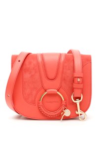 SEE BY CHLOE HANA SHOULDER BAG OS Pink Leather