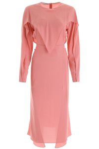 STELLA McCARTNEY CREPE DRESS 40 Pink