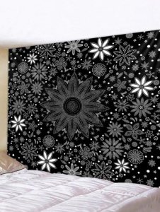 Floral Print Tapestry Wall Hanging Decorations