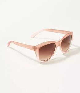 LOFT Ombre Square Sunglasses