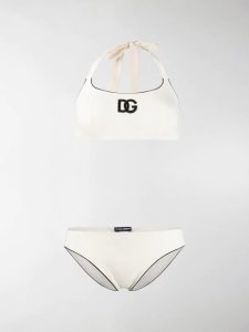 Dolce & Gabbana DG logo print bikini