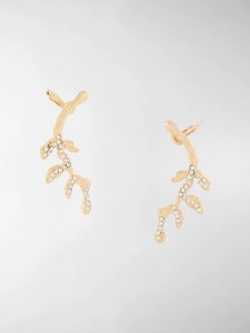 Marni branch-shaped earrings