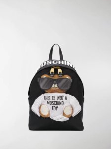 Moschino teddy bear logo backpack