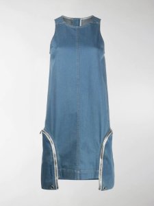 Rick Owens DRKSHDW zipped side pocket shift dress