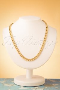 50s Elaine Necklace in Gold