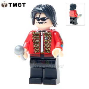 1 pcs Halloween Michael Jackson Thriller minifigure building blocks bricks toys