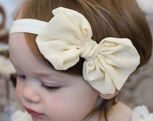 12 or 8pcs Baby girl's Chiffon/Satn Headband Hair Bow Band Accessories