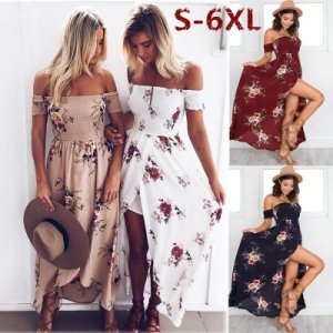 2017 Summer Fashion Women Tube Top Backless Sexy Boho Off Shoulder Beach Floral