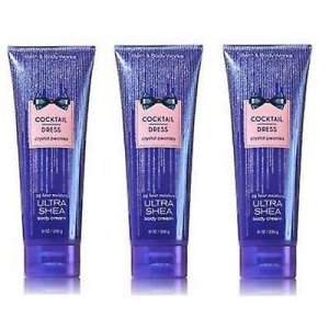 Default Title - 3 pack bath & body works cocktail dress crystal peonies ultra shea body cream